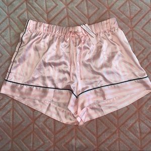 Victoria Secret Pink Satin Pajama Shorts